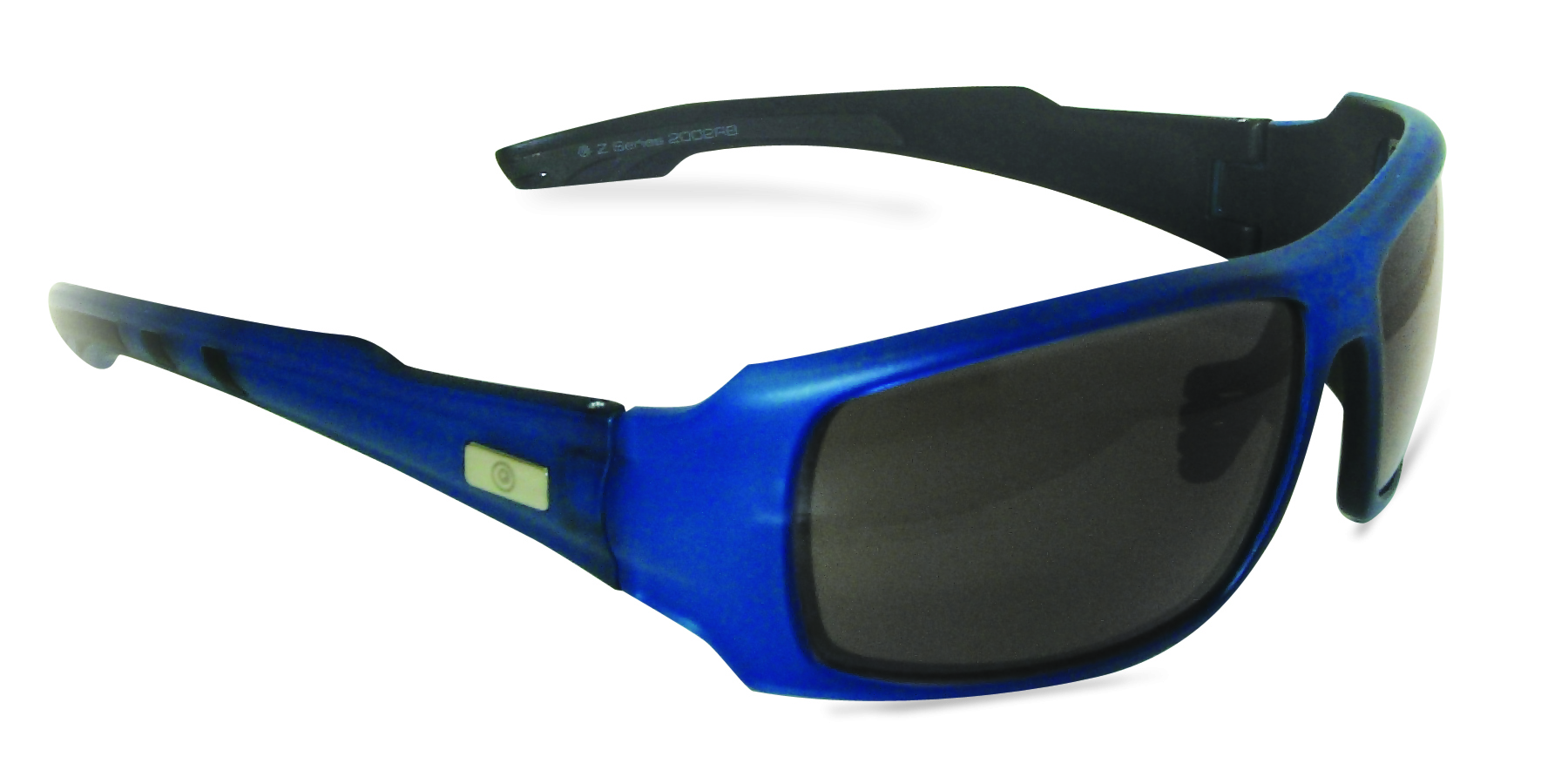 PRO SAFETY GLASSES Z SERIES-ROYAL BLUE FRAME WITH SMOKE LENS